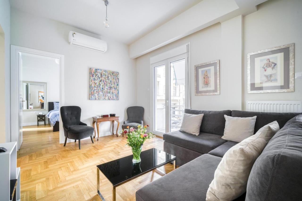 Lovely Sunlit Central Athens 2 Bedroom 2 Bathroom Condo Exterior foto